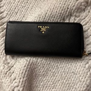 Prada Saffiano Leather Wallet